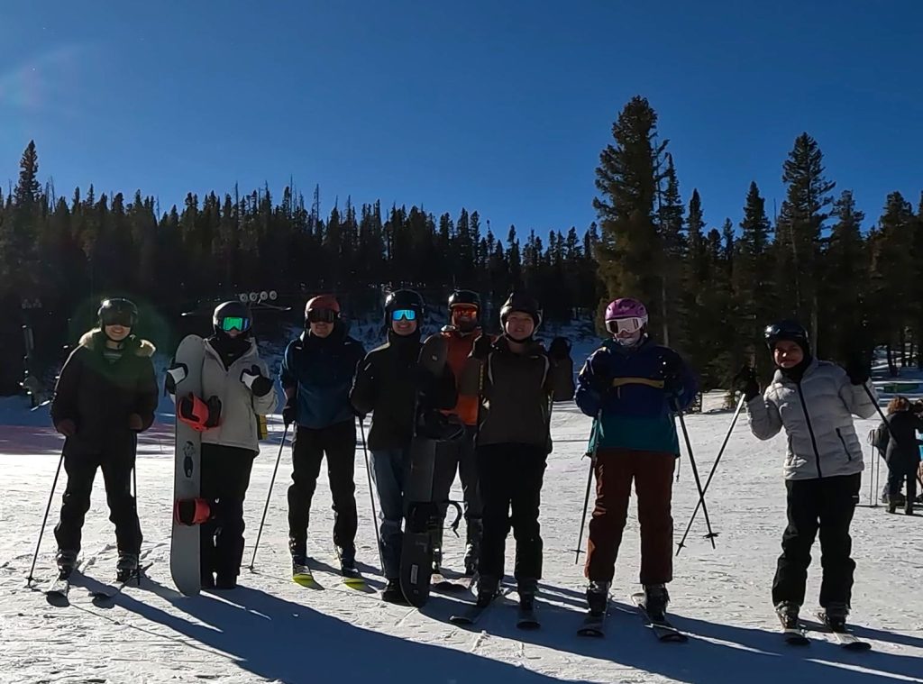 Lab ski trip